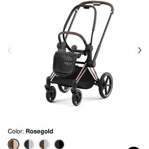 2022 Cybex Priam Frame and Seat The New Generation 2022 Rose Gold